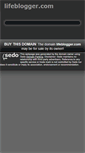 Mobile Screenshot of lifeblogger.com